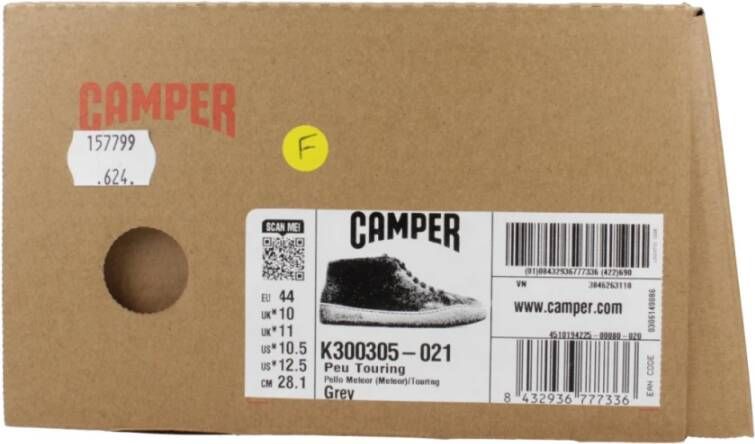 Camper Stijlvolle Veterschoenen Gray Heren