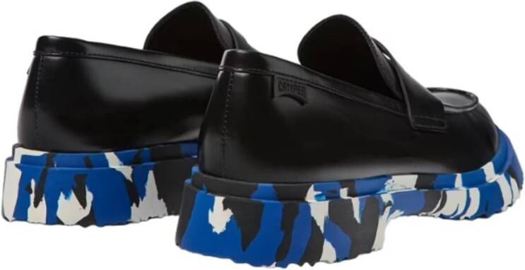 Camper Walden leren loafers Black Heren