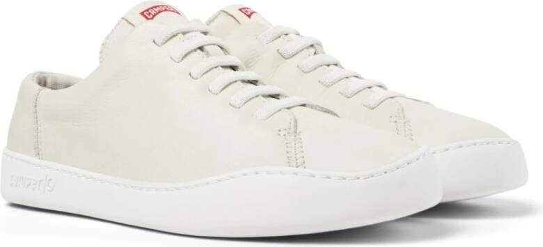 Camper Witte Natuurlijke Vrijetijdssneakers White Heren