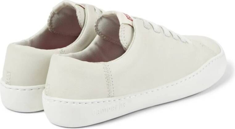 Camper Witte Natuurlijke Vrijetijdssneakers White Heren