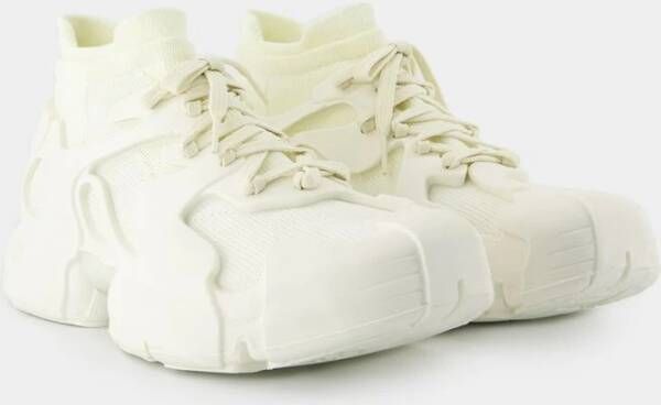 Camper Witte Synthetische Sneakers Ronde Neus White Dames