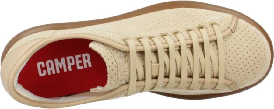 Camper Zomer Perforatie Sneakers Beige Dames