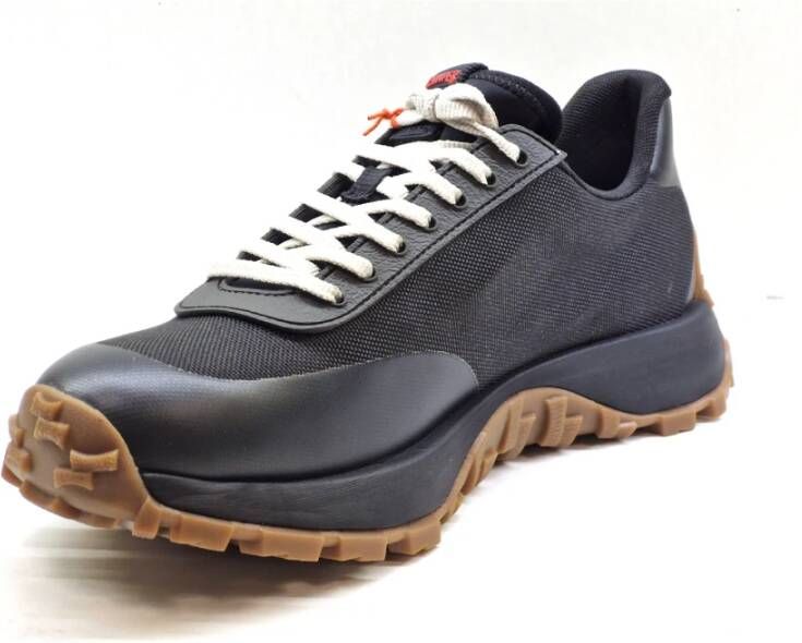 Camper Zwart-Groene Sneakers met Gore-Tex Voering Black Heren