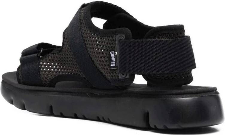 Camper Zwarte casual open sandalen Zwart Heren