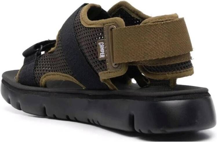 Camper Zwarte casual open sandalen Zwart Heren