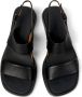 Camper Zwarte platte sandalen voor vrouwen Black Dames - Thumbnail 5