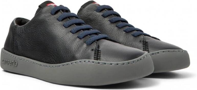 Camper Zwarte leren sneakers met OrthoLite ™ inlegzolen Black Dames