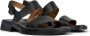 Camper Zwarte platte sandalen voor vrouwen Black Dames - Thumbnail 14