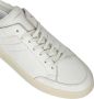 Canali Witte Leren Sneakers met Verhoogde Zool White Heren - Thumbnail 4