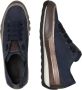 Candice Cooper Buffed leather and suede sneakers Janis Strip Chic Blue Dames - Thumbnail 3