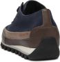 Candice Cooper Buffed leather and suede sneakers Janis Strip Chic Blue Dames - Thumbnail 5