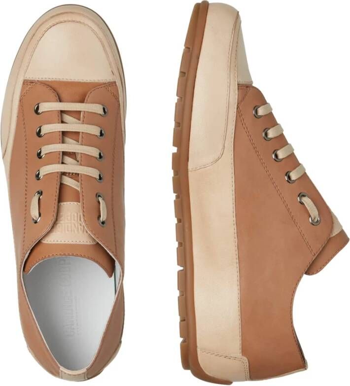 Candice Cooper Buffed leather sneakers Sanborn S Brown Heren