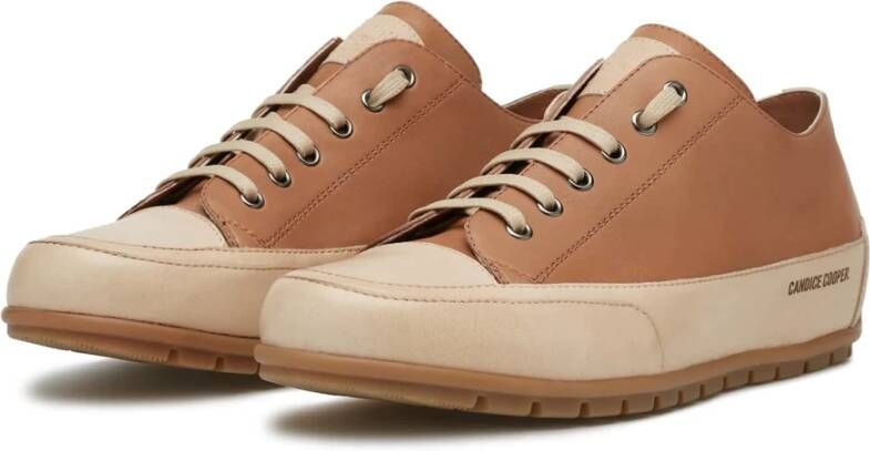 Candice Cooper Buffed leather sneakers Sanborn S Brown Heren