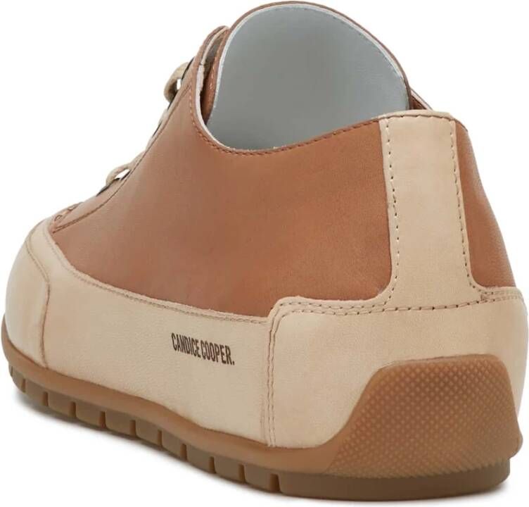 Candice Cooper Buffed leather sneakers Sanborn S Brown Heren