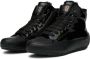 Candice Cooper High top leather and patent leather sneakers Plus FUR Black Dames - Thumbnail 2