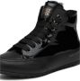 Candice Cooper High top leather and patent leather sneakers Plus FUR Black Dames - Thumbnail 5