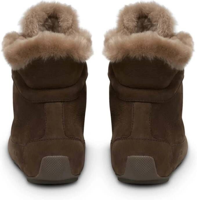 Candice Cooper High top sneakers in nubuck Vancouver GUM FUR Brown Dames