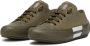 Candice Cooper Leather and suede sneakers Rock Patch W Green Dames - Thumbnail 2