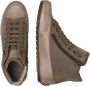 Candice Cooper Leather and velour ankle sneakers Plus Brown Dames - Thumbnail 3