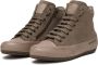 Candice Cooper Leather and velour ankle sneakers Plus Brown Dames - Thumbnail 4