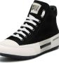 Candice Cooper Leather and velour ankle sneakers Rock Patch Plus Black Dames - Thumbnail 5