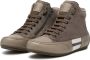 Candice Cooper Leather and velour ankle sneakers Rock Patch Plus Gray Dames - Thumbnail 2