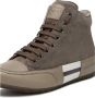 Candice Cooper Leather and velour ankle sneakers Rock Patch Plus Gray Dames - Thumbnail 5