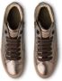 Candice Cooper Leather high top sneaker Plus Chic Gray Dames - Thumbnail 4