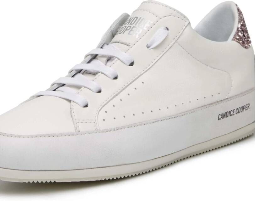 Candice Cooper Leather sneakers Dafne F White Dames