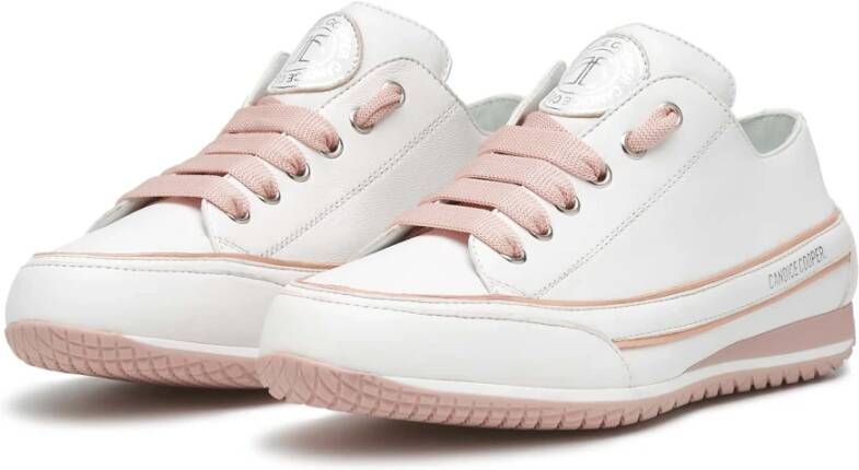 Candice Cooper Leather sneakers Janis Strip Chic S White Dames