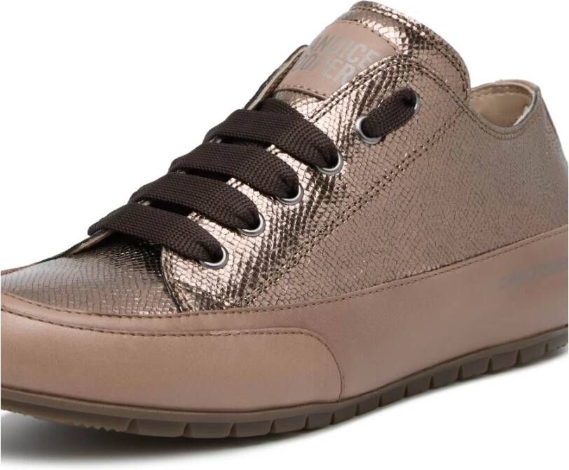 Candice Cooper Leather sneakers Rock Chic W Gray Dames