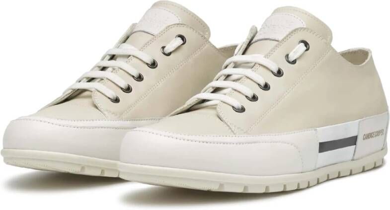 Candice Cooper Leather sneakers Sanborn Patch S Beige Heren