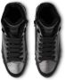 Candice Cooper Metallic leather ankle trainer Janis Plus Chic FUR Gray Dames - Thumbnail 4