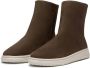 Candice Cooper Nubuck ankle boots Vela ZIP 02 Brown Dames - Thumbnail 2