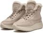 Candice Cooper 2501953-01 Spark Vankcouver Sass Nabuk High Sneakers Beige Dames - Thumbnail 4