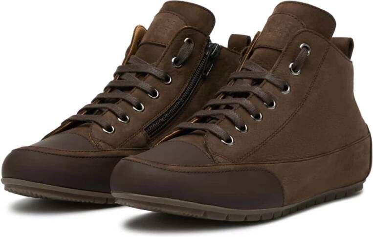 Candice Cooper Nubuck sneakers MID GUM Brown Dames