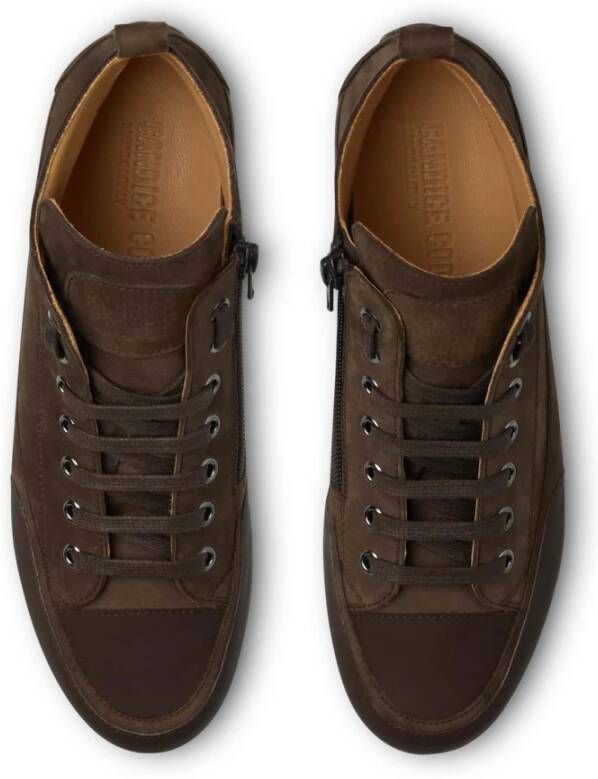 Candice Cooper Nubuck sneakers MID GUM Brown Dames