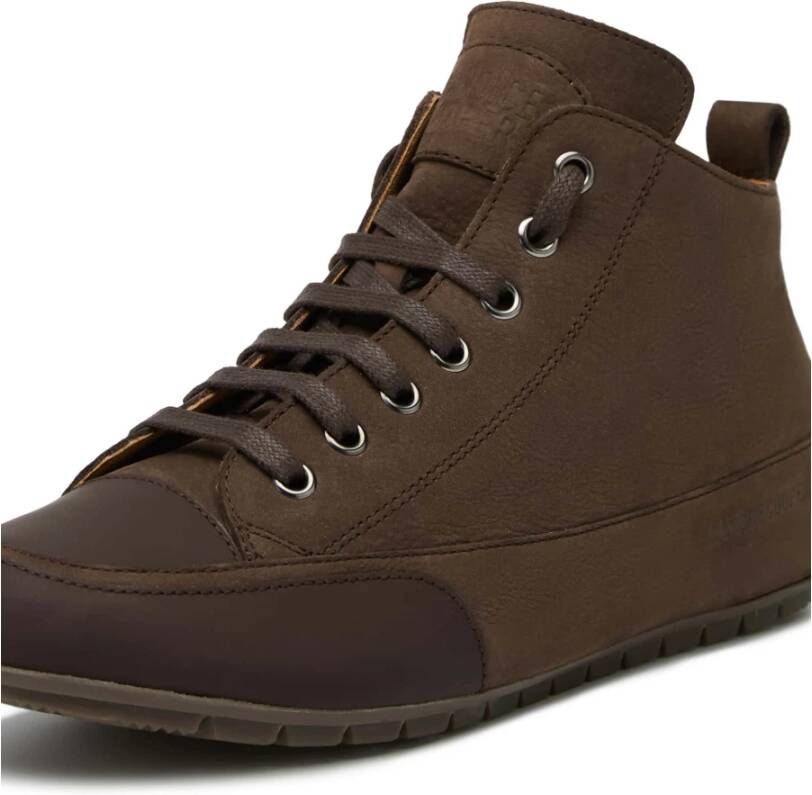 Candice Cooper Nubuck sneakers MID GUM Brown Dames