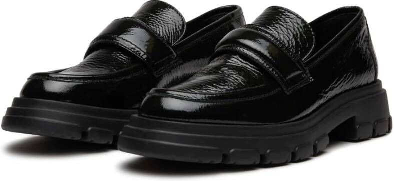 Candice Cooper Patent leather loafers Chado MOK Black Dames