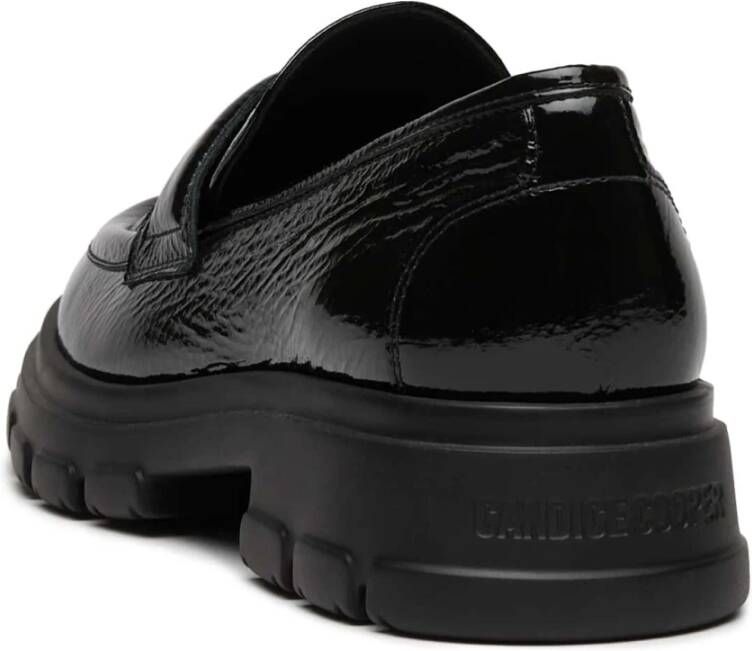 Candice Cooper Patent leather loafers Chado MOK Black Dames