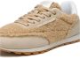 Candice Cooper Sneakers in eco suede and wool Plume. Beige Dames - Thumbnail 5