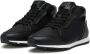 Candice Cooper Sneakers in faux leather and technical fabric Plume Mid. Black Dames - Thumbnail 2