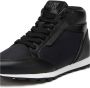 Candice Cooper Sneakers in faux leather and technical fabric Plume Mid. Black Dames - Thumbnail 5