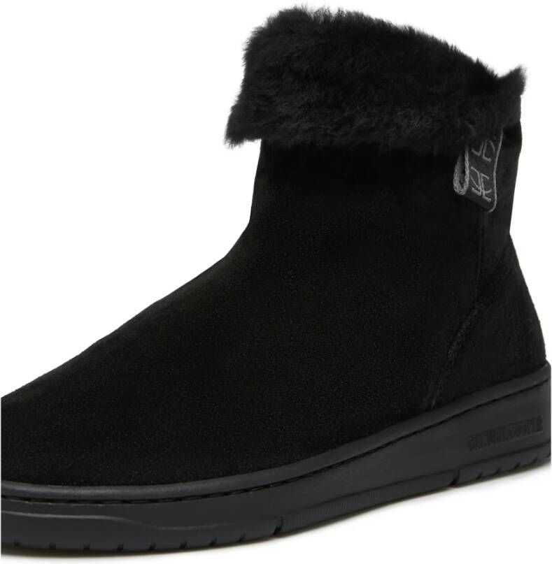 Candice Cooper Suede ankle boots Vela ZIP Black Dames