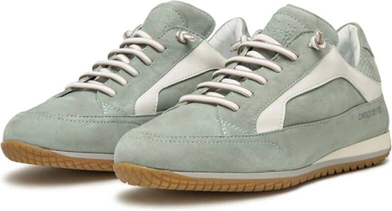Candice Cooper Suede Flash Sneakers Green Dames