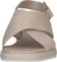 Caprice Beige Casual Open Platte Sandalen Beige Dames - Thumbnail 5