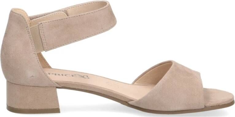 Caprice beige elegant open sandals Beige Dames