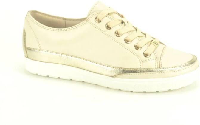 Caprice Beige Goud Sneaker Beige Dames