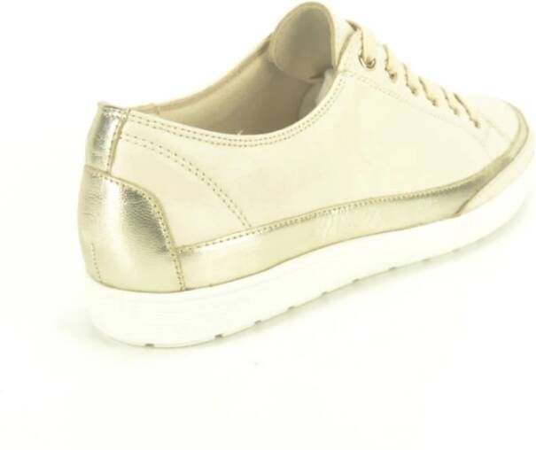 Caprice Beige Goud Sneaker Beige Dames