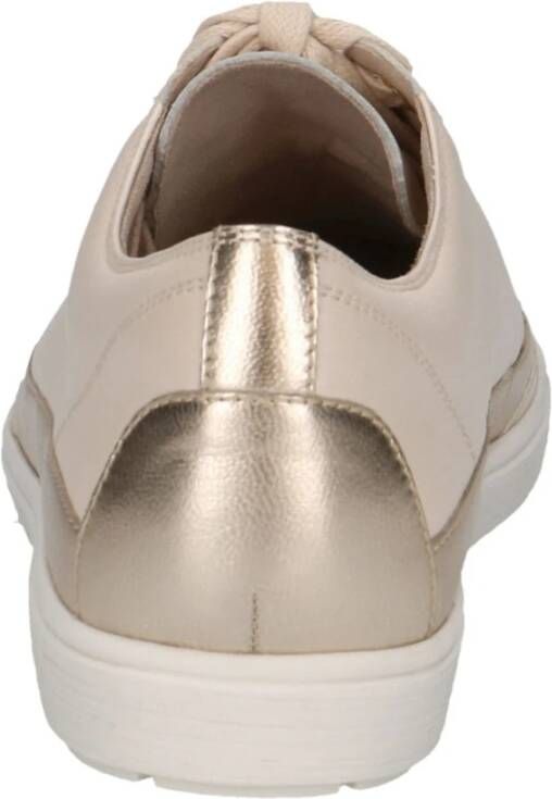 Caprice Beige Sneakers voor Vrouwen Beige Dames